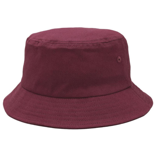 Cotton Twill Bucket Hats Maroon